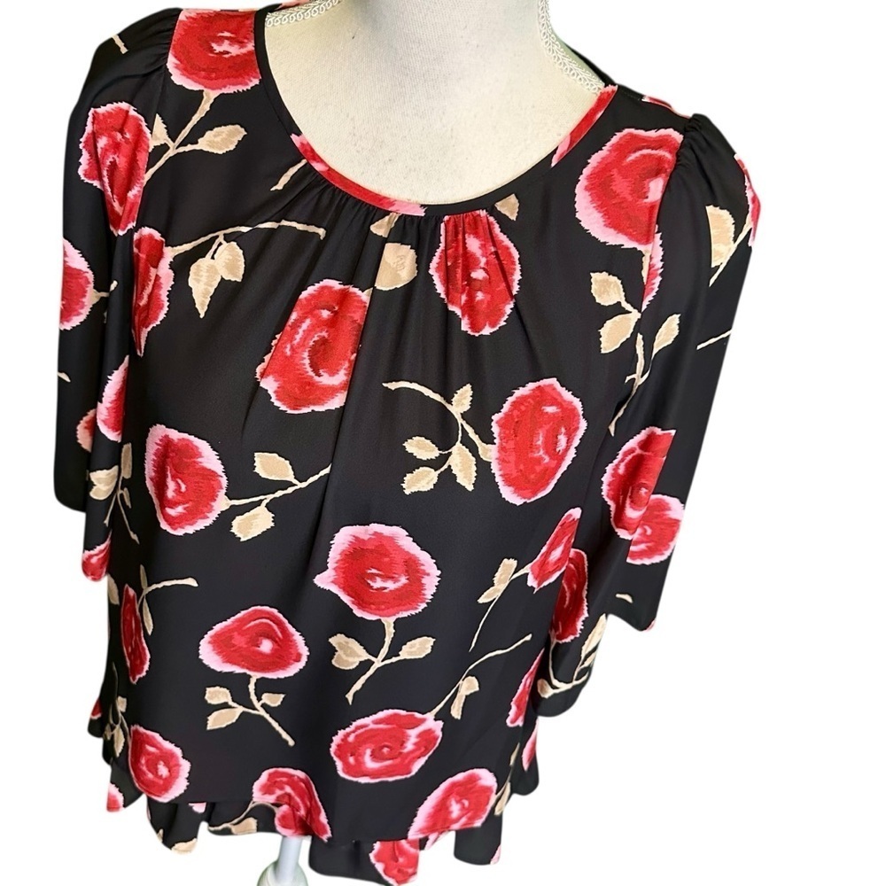 Kate Spade New York ‘Hazy Rose Double Layer Top’ Size XS - Picture 16 of 16